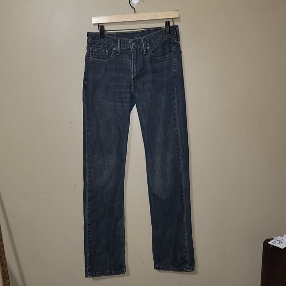 Levis 514 Straight Fit Flex Men’s Jeans Size 29x32 Blue Straight - Picture 1 of 7